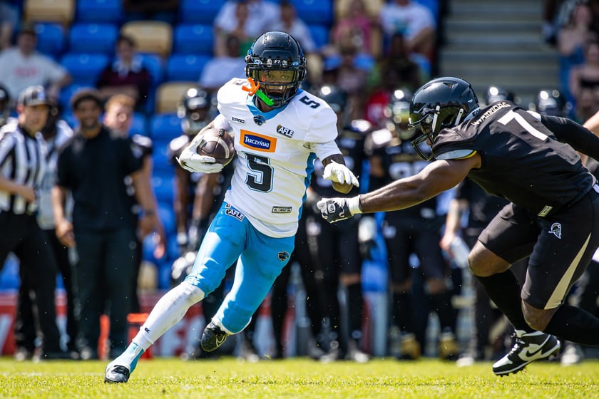 Wyjazdowy mecz futbolu amerykańskiego London Warriors - Panthers Wrocław - 24 maja 2026 r.