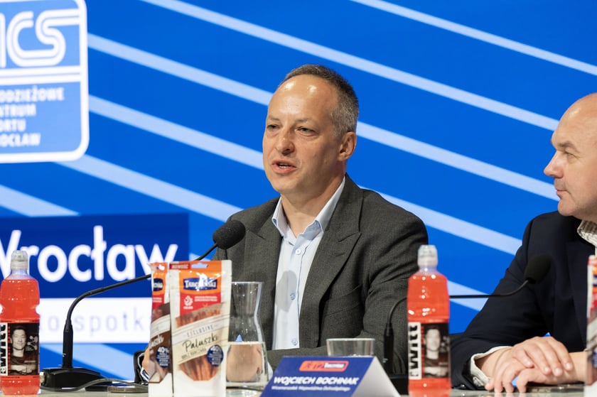 Przemysław Gałecki, wiceprezes MPWiK, konferencja prasowa 2 czerwca 2026 r.