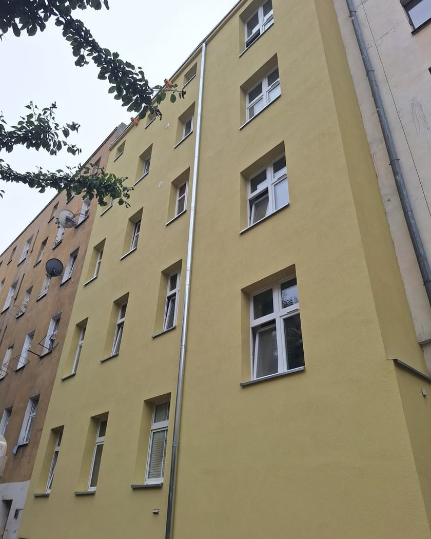 Remont kamienicy przy ul. Żeromskiego 5 na osiedlu Ołbin we Wrocławiu