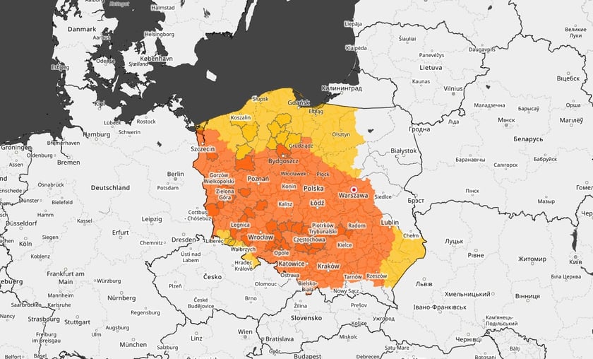 Ostrzeżenie IMGW
