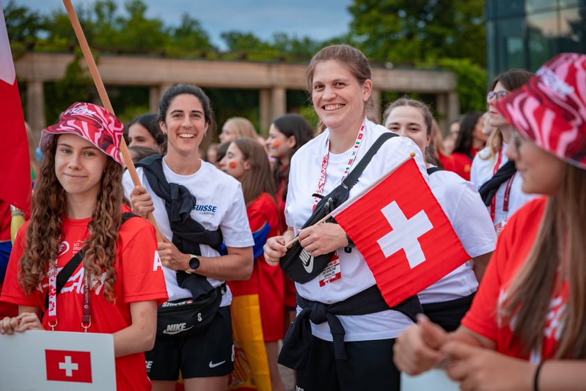 Ceremonia otwarcia Mistrzostw Świata Kobiet Dywizji II w Lacrosse we Wrocławiu na Pergoli, 10 lipca 2026 r.