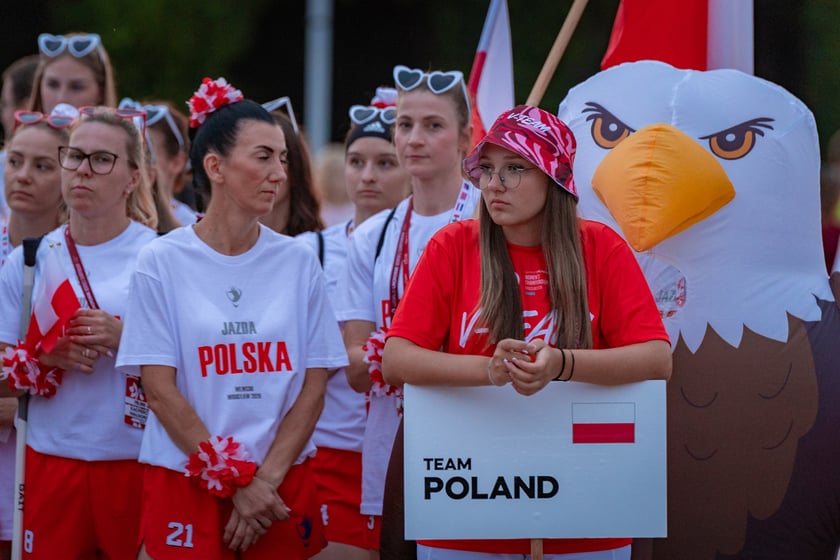 Ceremonia otwarcia Mistrzostw Świata Kobiet Dywizji II w Lacrosse we Wrocławiu na Pergoli, 10 lipca 2026 r.