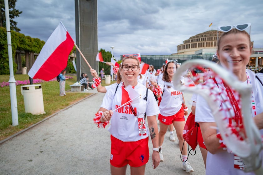 Ceremonia otwarcia Mistrzostw Świata Kobiet Dywizji II w Lacrosse we Wrocławiu na Pergoli, 10 lipca 2026 r.