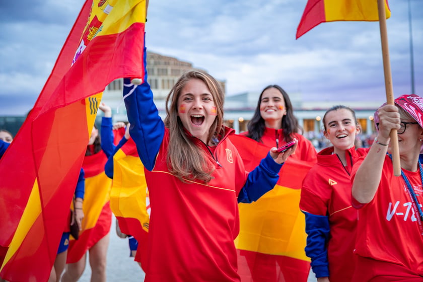 Ceremonia otwarcia Mistrzostw Świata Kobiet Dywizji II w Lacrosse we Wrocławiu na Pergoli, 10 lipca 2026 r.