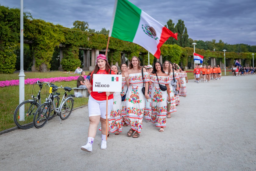 Ceremonia otwarcia Mistrzostw Świata Kobiet Dywizji II w Lacrosse we Wrocławiu na Pergoli, 10 lipca 2026 r.