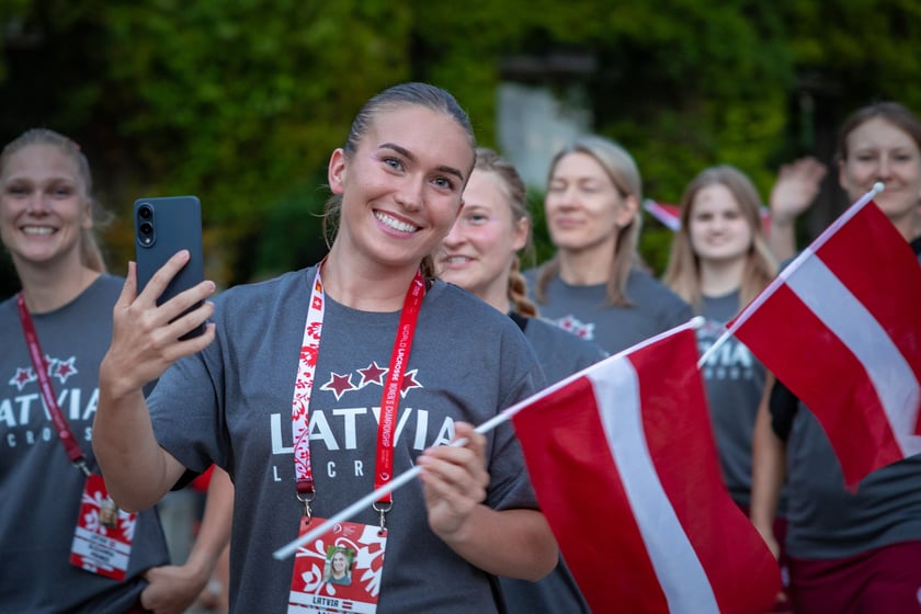 Ceremonia otwarcia Mistrzostw Świata Kobiet Dywizji II w Lacrosse we Wrocławiu na Pergoli, 10 lipca 2026 r.