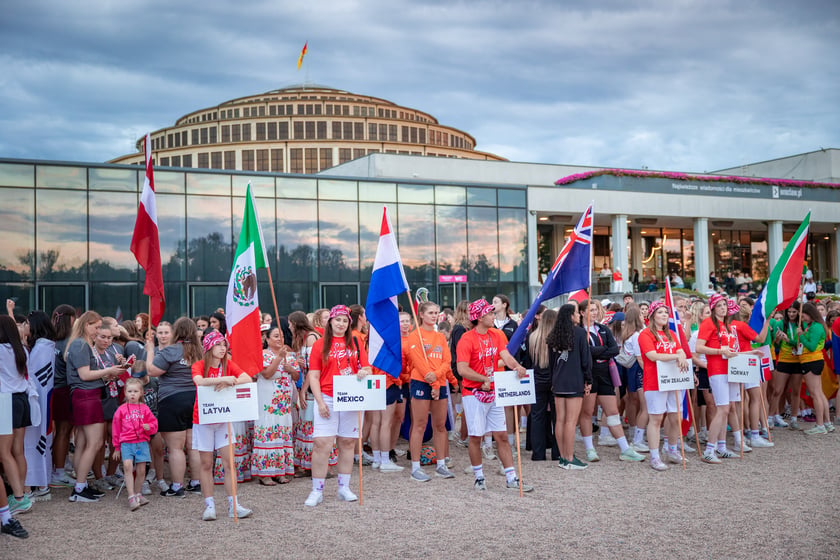 Ceremonia otwarcia Mistrzostw Świata Kobiet Dywizji II w Lacrosse we Wrocławiu na Pergoli, 10 lipca 2026 r.