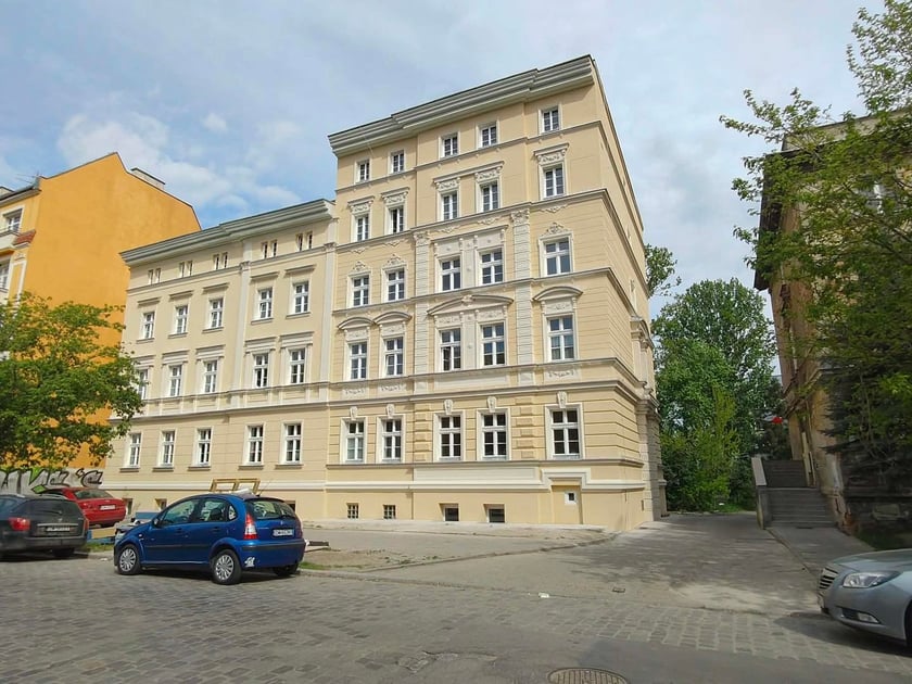 Wyremontowana kamienica przy ul. św. Jerzego 21-23.