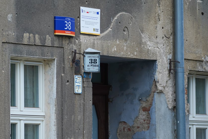 Kamienica przy ul. Ptasiej 38.