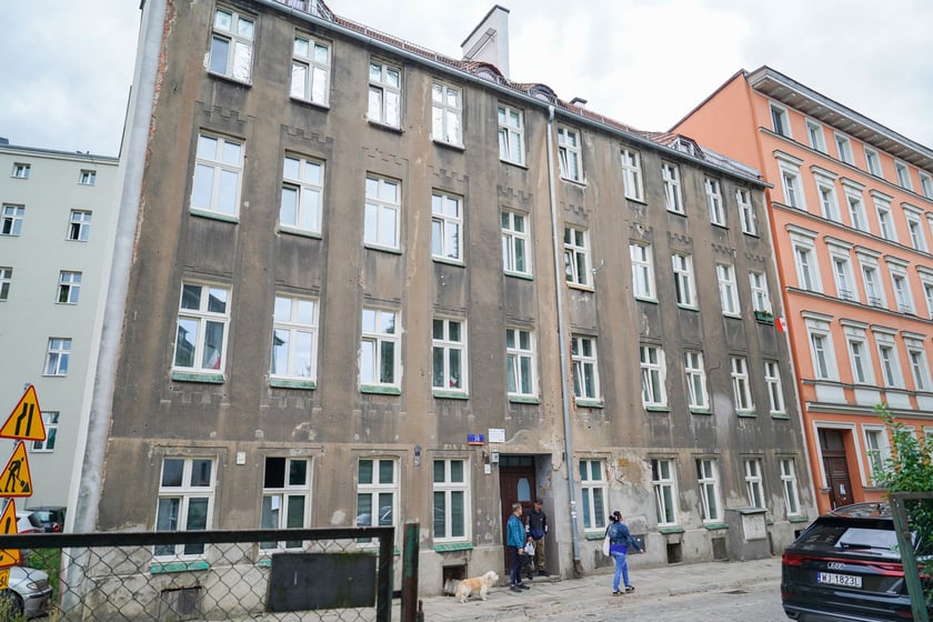 Kamienica przy ul. Ptasiej 38.