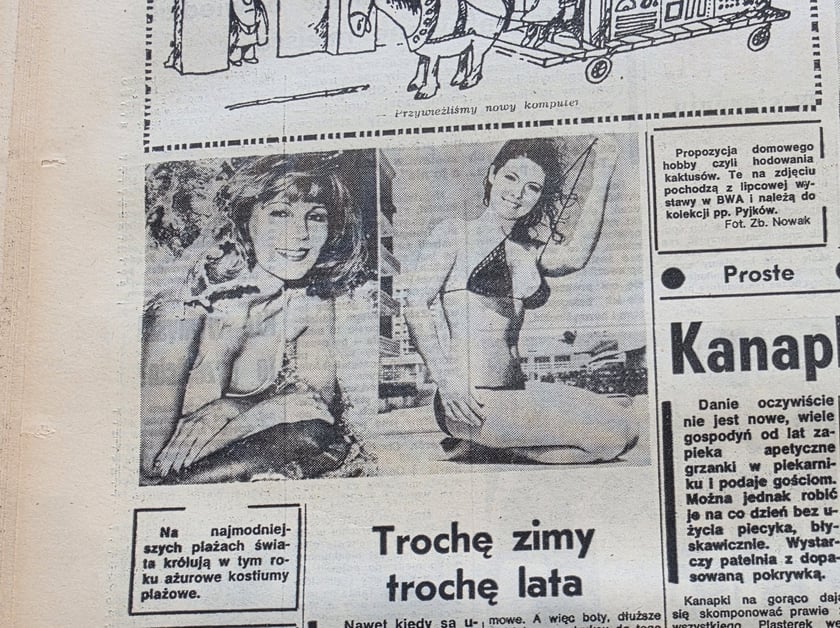 <p>Wrocławska prasa z lat siedemdziesiątych XX wieku, Wiecz&oacute;r Wrocławia</p>