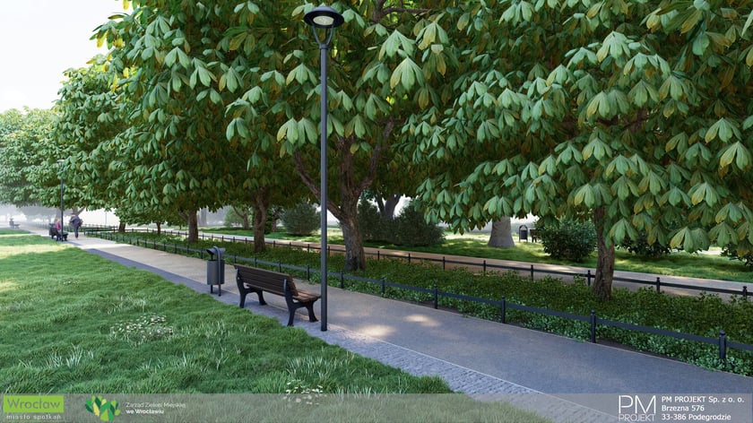 <p>Park Szczytnicki - wizualizacja</p>