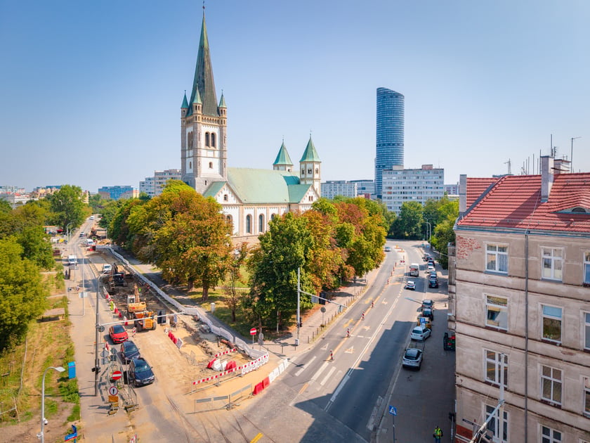 Przebudowa ul. Gajowickiej na odcinku Między Al. Hallera a ul. Zaporoską, 3 sierpnia 2026 r.