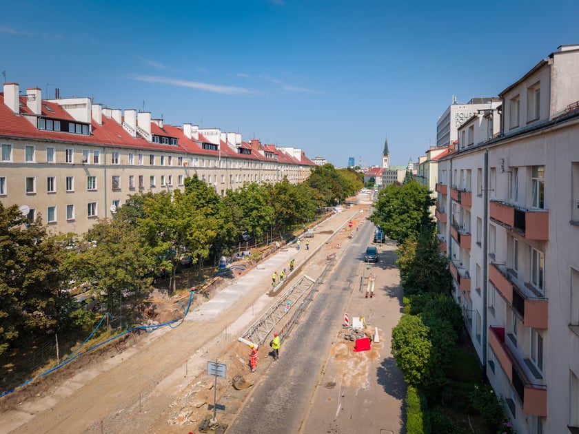 Przebudowa ul. Gajowickiej na odcinku Między Al. Hallera a ul. Zaporoską, 3 sierpnia 2026 r.