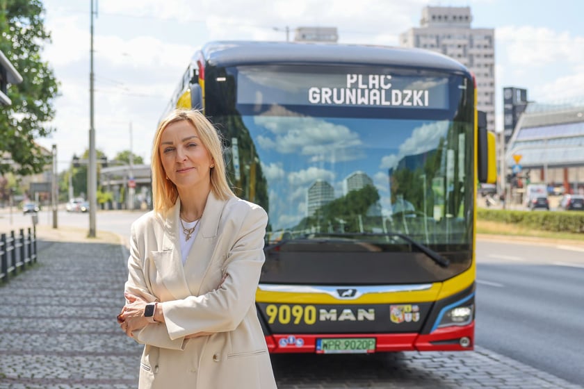 Paulina Tyniec-Piszcz, dyrektor Departamentu Infrastruktury i Transportu Urzędu Miejskiego Wrocławia.