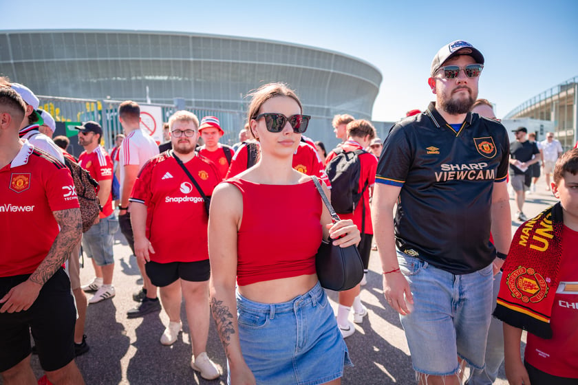 Kibice idą na Super Mecz Manchester United - AC Milan, 15 sierpnia 2026 r.