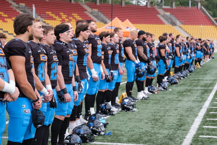 Mecz futbolu amerykańskiego Panthers Wrocław - London Warriors na Stadionie Olimpijskim - 16 sierpnia 2026 r.