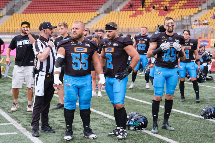 Mecz futbolu amerykańskiego Panthers Wrocław - London Warriors na Stadionie Olimpijskim - 16 sierpnia 2026 r.