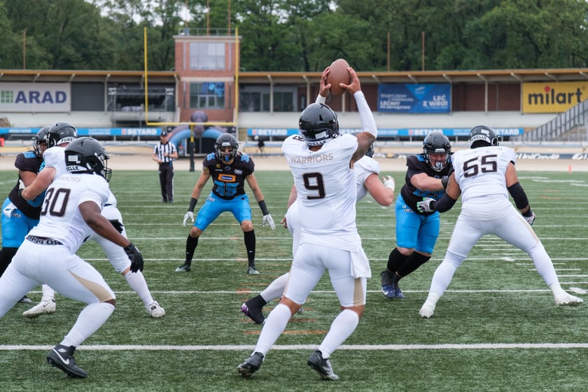 Mecz futbolu amerykańskiego Panthers Wrocław - London Warriors na Stadionie Olimpijskim - 16 sierpnia 2026 r.