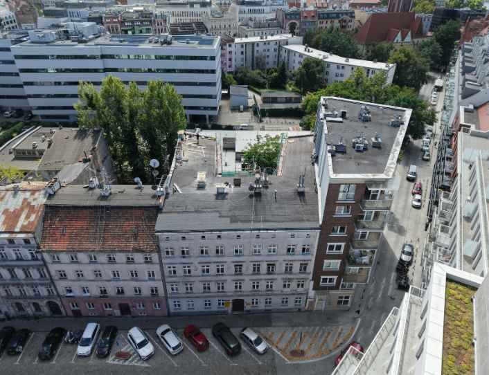 Remont kamienicy przy ul. Cieszyńskiego 12-13.