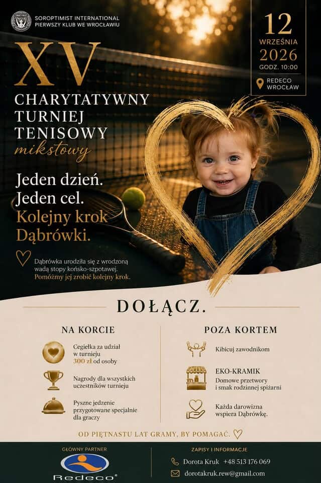 Plakat turnieju dla Dąbrówki