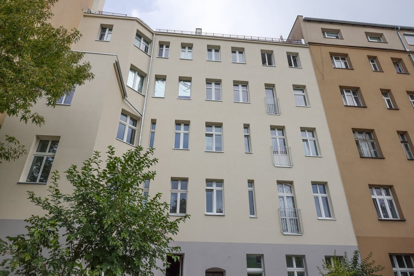 Kamienica przy ul. Łódzkiej 29 po remoncie