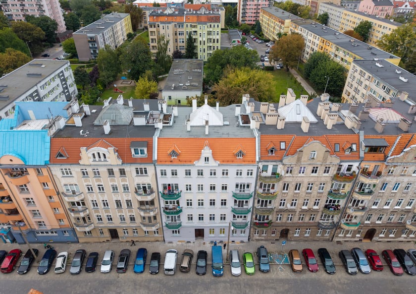 Kamienica przy ul. Łódzkiej 29 po remoncie