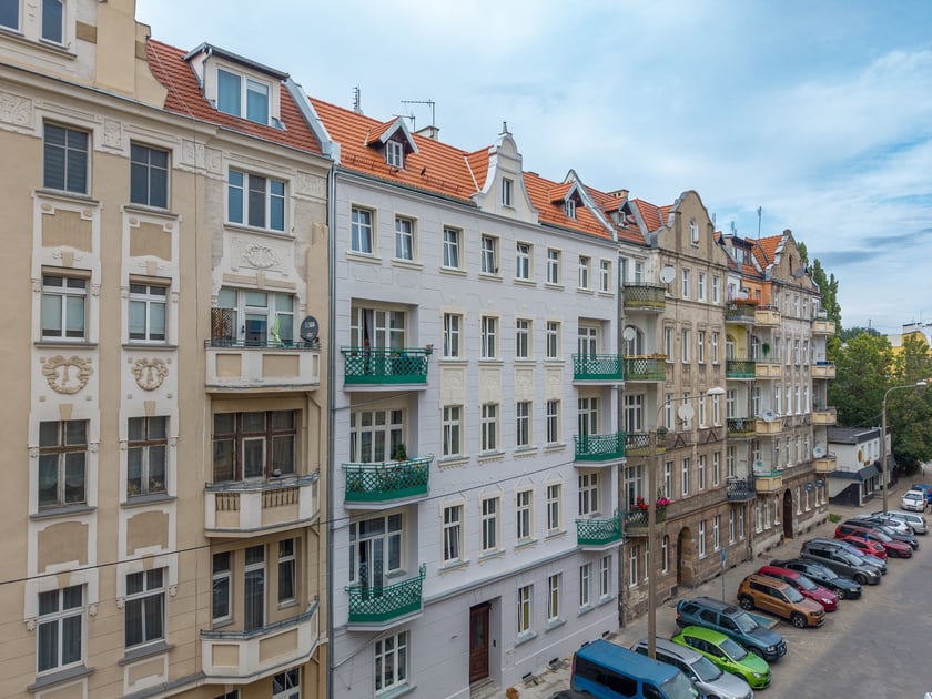 Kamienica przy ul. Łódzkiej 29 po remoncie