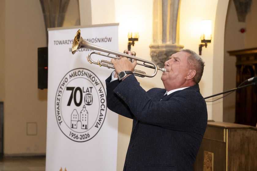 Uroczyste obchody 70-lecia Towarzystwa Miłośników Wrocławia, 23 września 2026 r. Sala Wielka w Ratuszu.