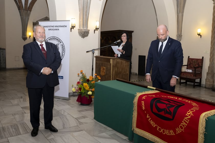 Uroczyste obchody 70-lecia Towarzystwa Miłośników Wrocławia, 23 września 2026 r. Sala Wielka w Ratuszu.