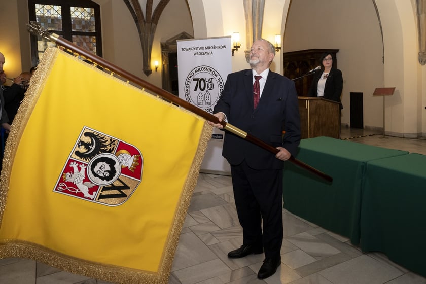 Uroczyste obchody 70-lecia Towarzystwa Miłośników Wrocławia, 23 września 2026 r. Sala Wielka w Ratuszu.