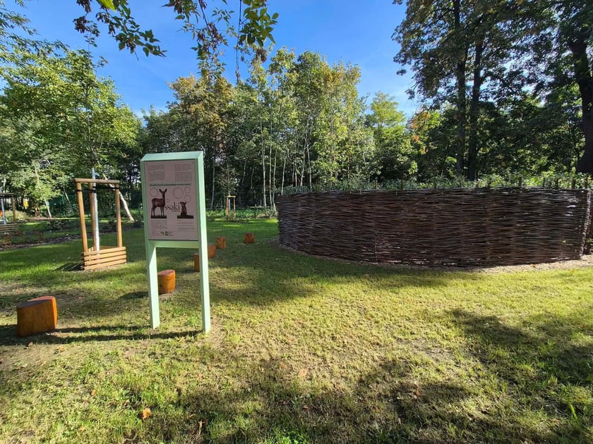 Park edukacji ekologicznej na ul. Kasprowicza.