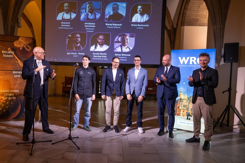 Uczestnicy gali Kulinarnego Grand Prix Wrocławia 2026.
