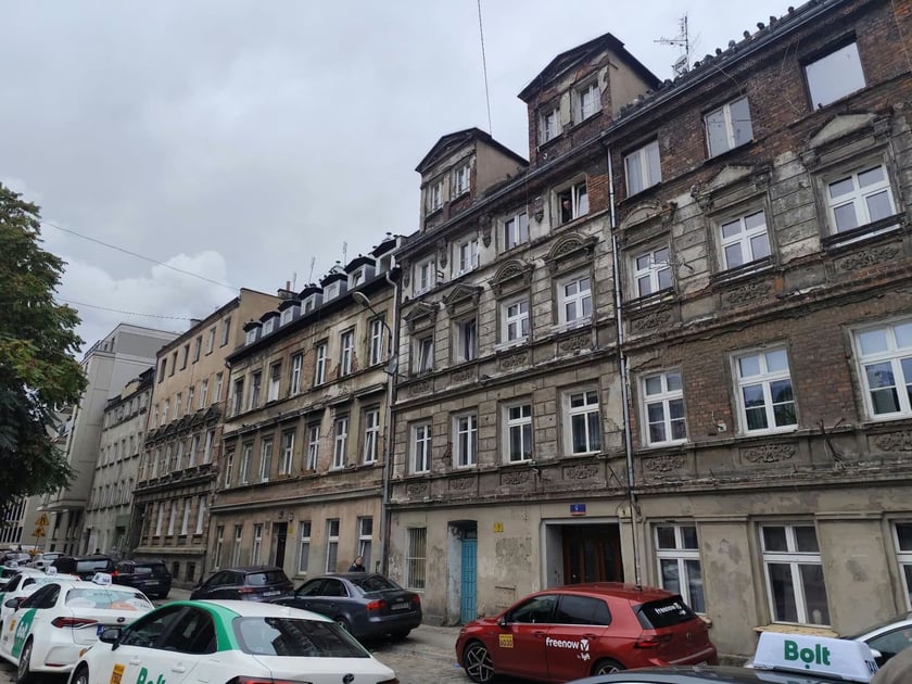 Kamienice przy ul. Ptasiej, które przejdą remont w 2027 r.