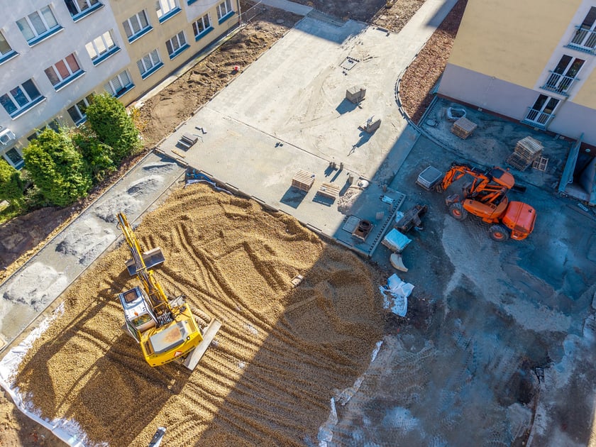 Zagospodarowanie wnętrza podwórzowego między ulicami Hallera, Stalowowolską, Połaniecką i Mielecką
