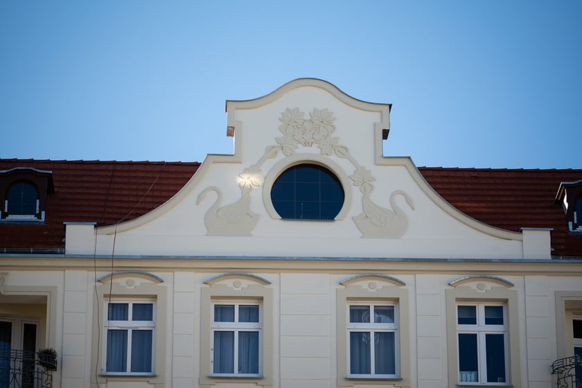 Odnowiona kamienica wspólnotowa przy ul. Brzeskiej 31.