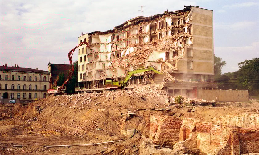 Rozbiórka Hotelu Panorama