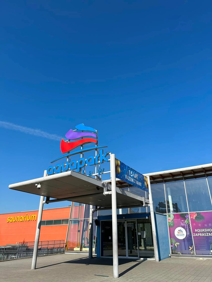 Aquapark Wrocław, wejście głowne