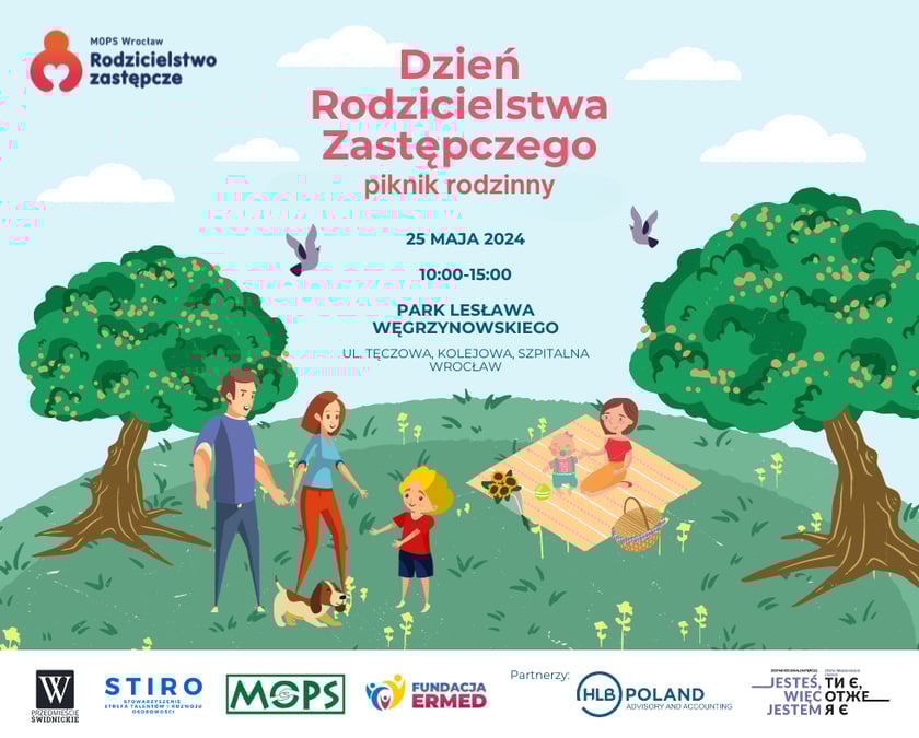 Ilustracja promująca piknik