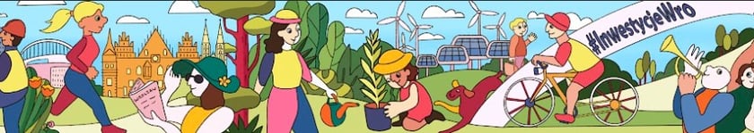 <p>Projekt (lub fragment) nadesłany na konkurs Zaprojektuj mural #InwestycjeWRO</p>