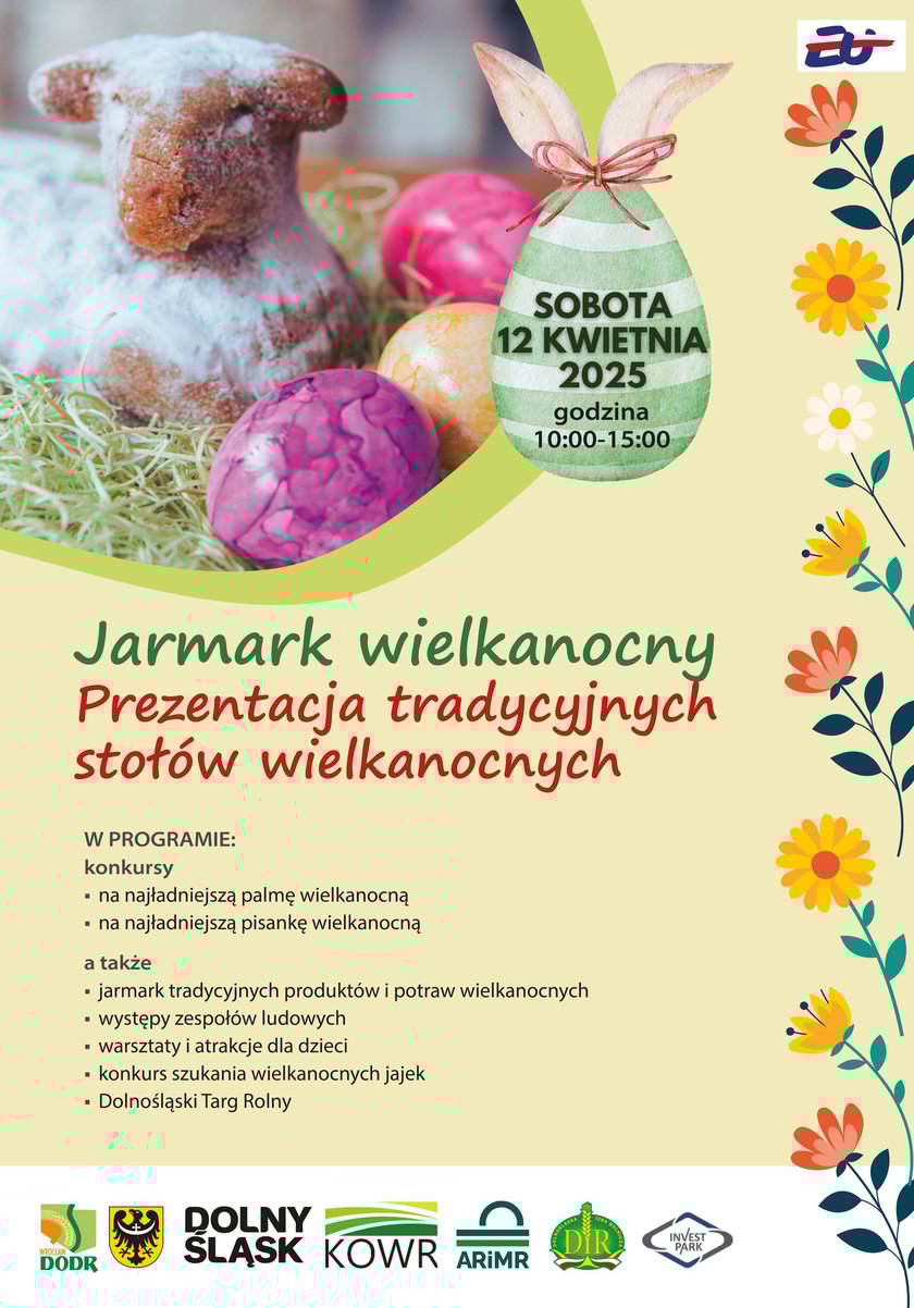 Program Jarmarku Wielkanocnego na ul. Zwycięskiej