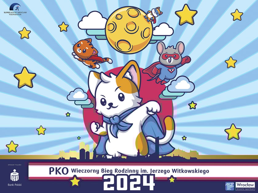 PKO Wieczorny Bieg Rodzinny - plakat