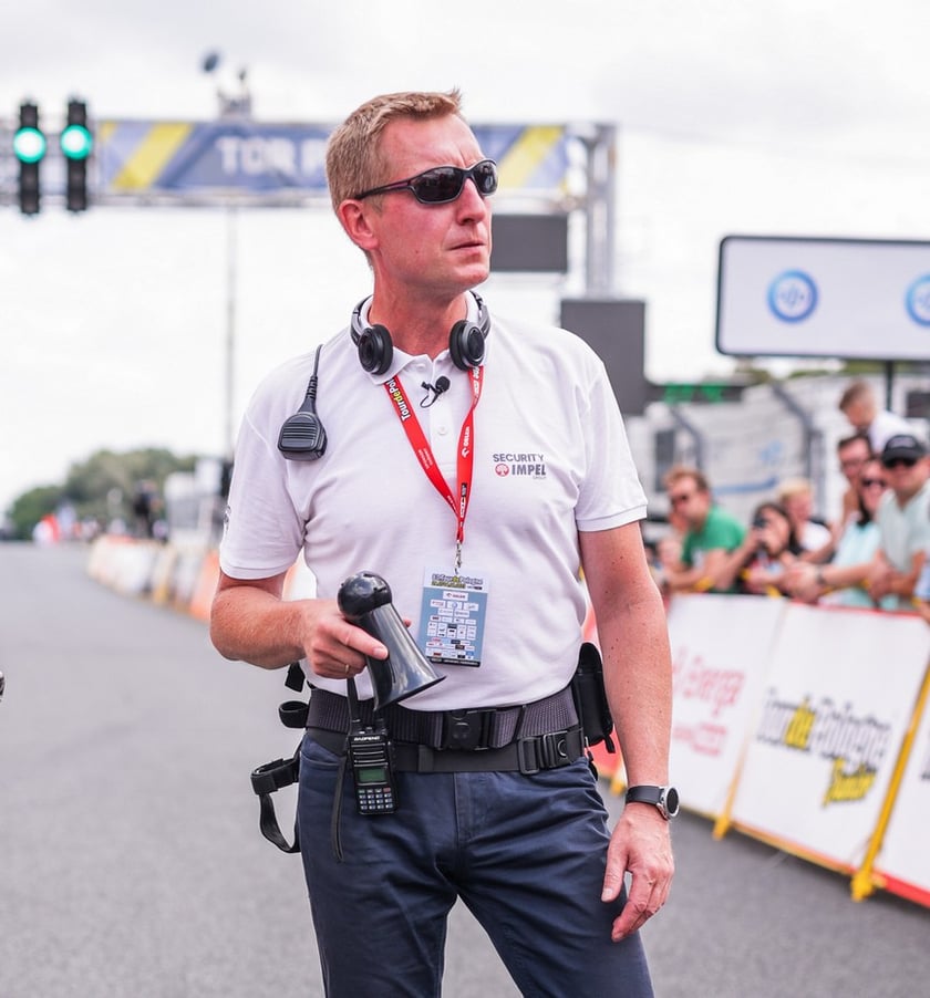 Janusz Pniak, koordynator ds. bezpieczeństwa Tour de Pologne opowiada o tym, jak zabezpiecza się tak duże wydarzenie