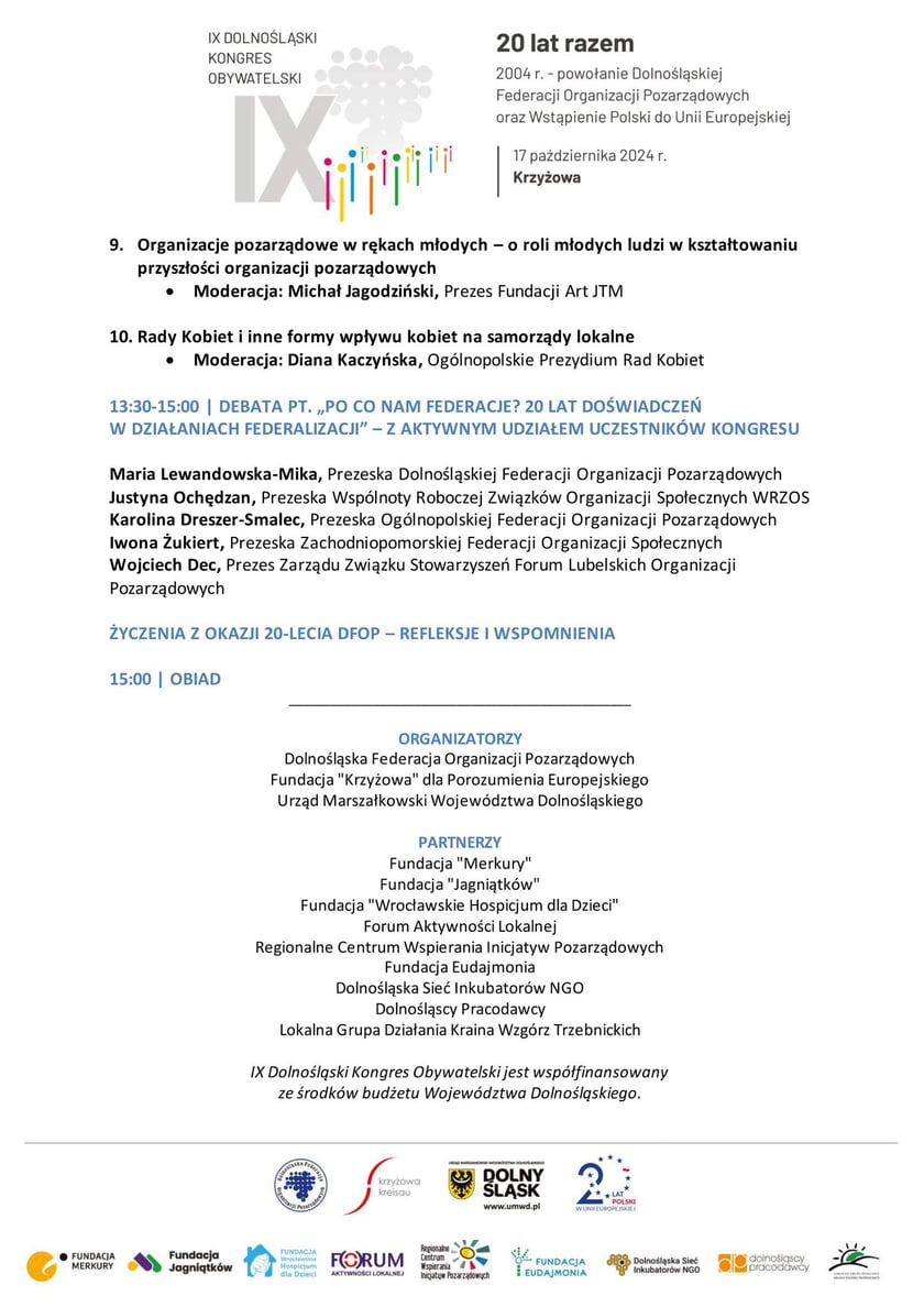 Program IX DKO