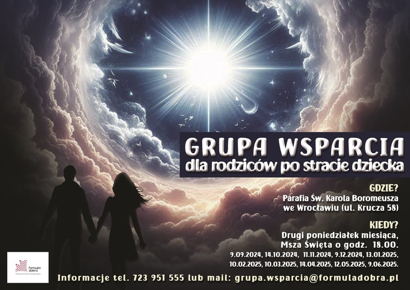 Ulotka informacyjna o spotkaniu