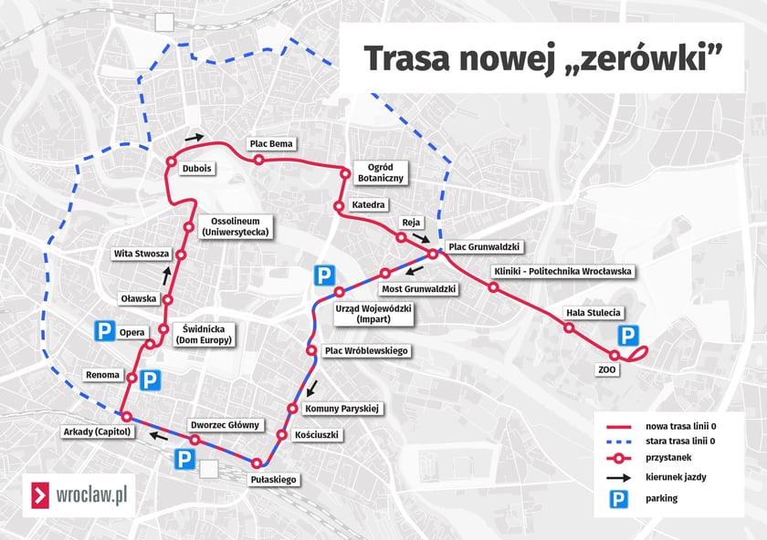 Trasa nowej zerówki