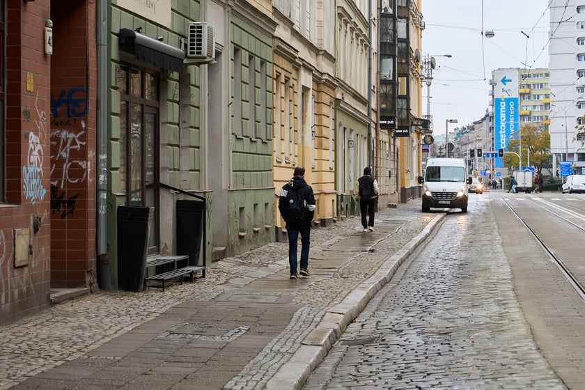 Konsultowany obszar ul. Szczytnickiej