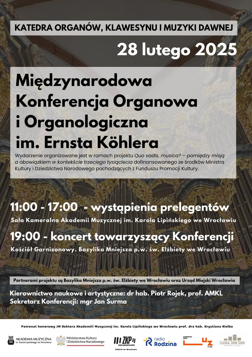 Plakat promujący wydarzenie