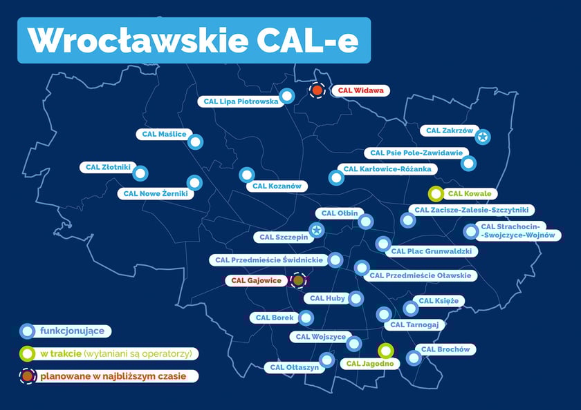 Lista CAL-i we Wrocławiu