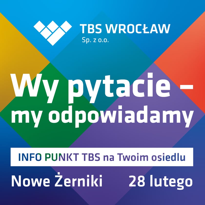 Wy pytacie, my odpowiadamy - spotkanie TBS Wrocław na Nowych Żernikach